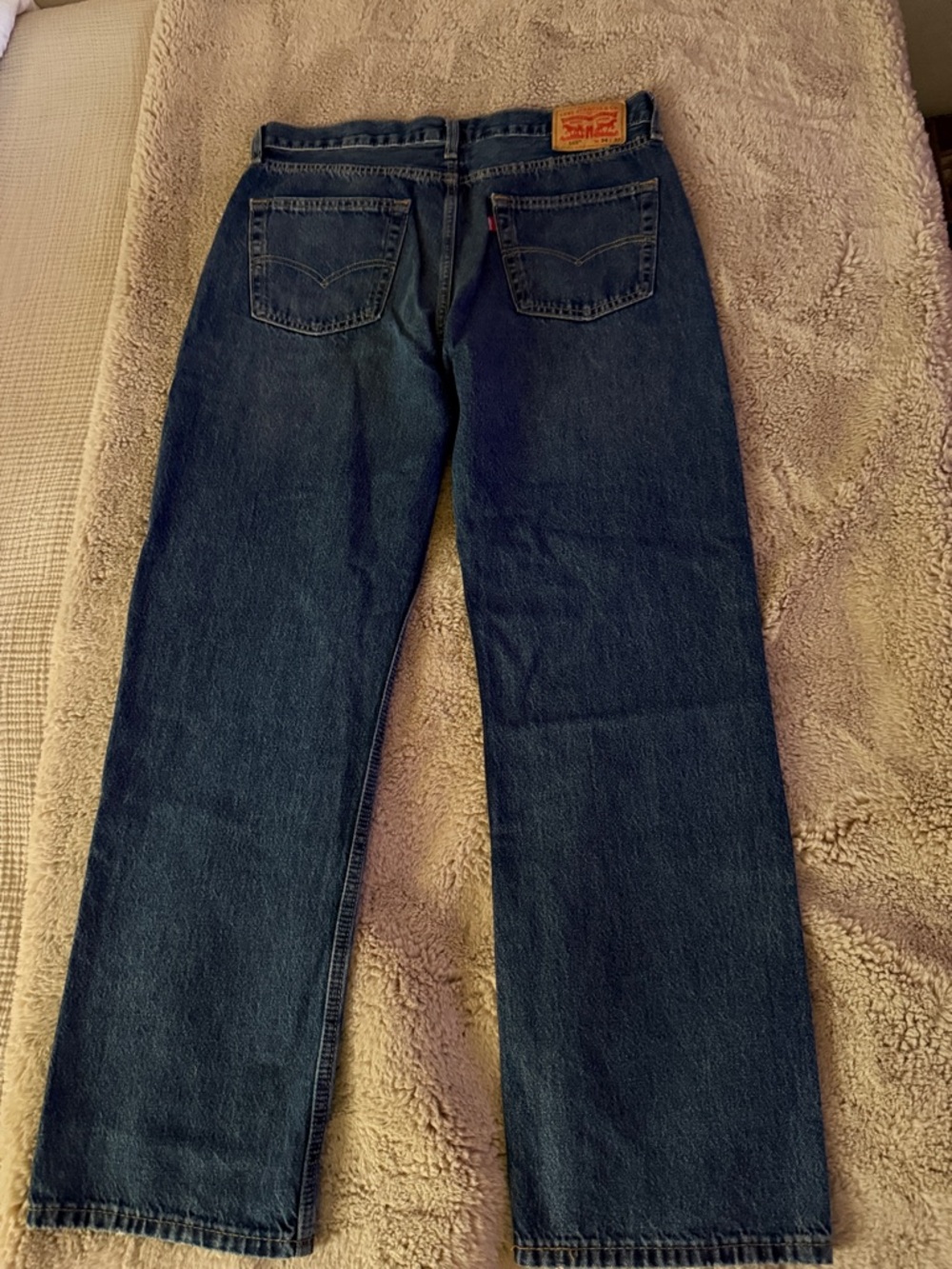 Levi's Men's Dark Blue Straight Jeans